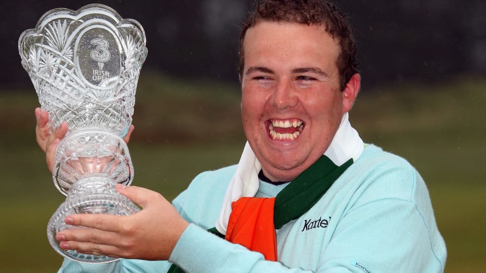 Shane Lowry trophy