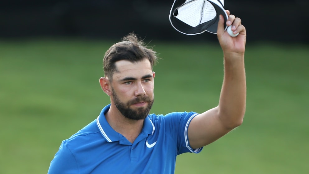 Erik Van Rooyen - in contention at the Joburg Open