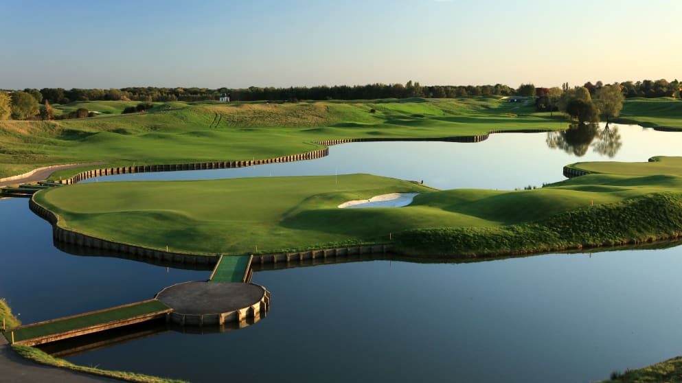 The 18th at Le Golf National