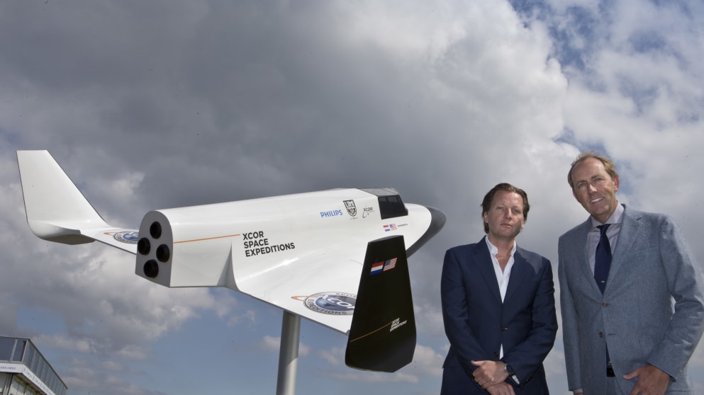 Win a trip in to space for an ace at the KLM Open's 15th hole (Leo Vogelzang)