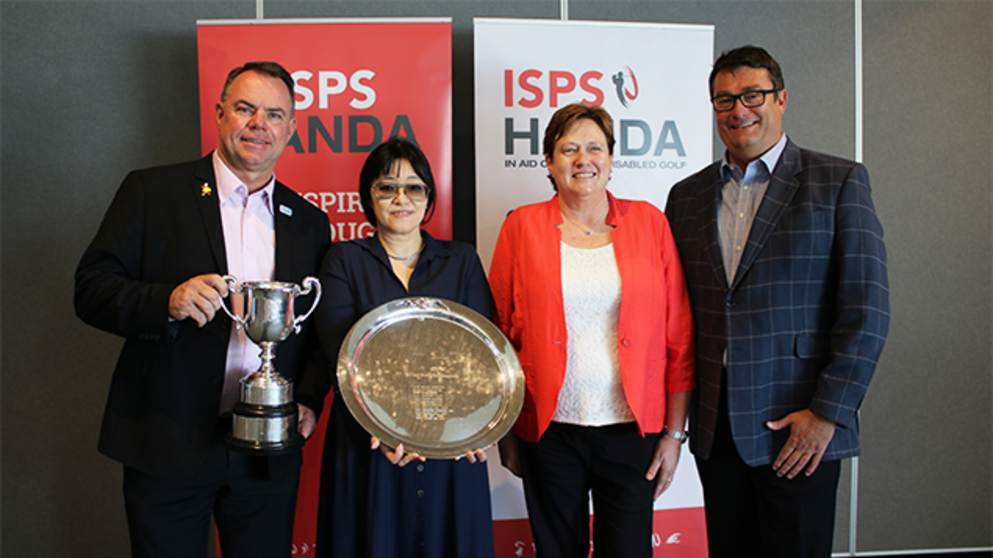 ISPS Handa is announced as the title partner of the Vic Open 