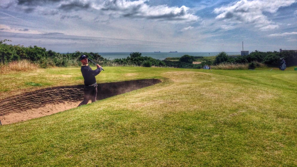 Matthew Nixon back at Royal Aberdeen and grinding hard...