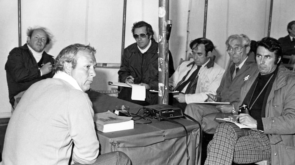 Mark Wilson and other members of the AGW interview Arnold Palmer