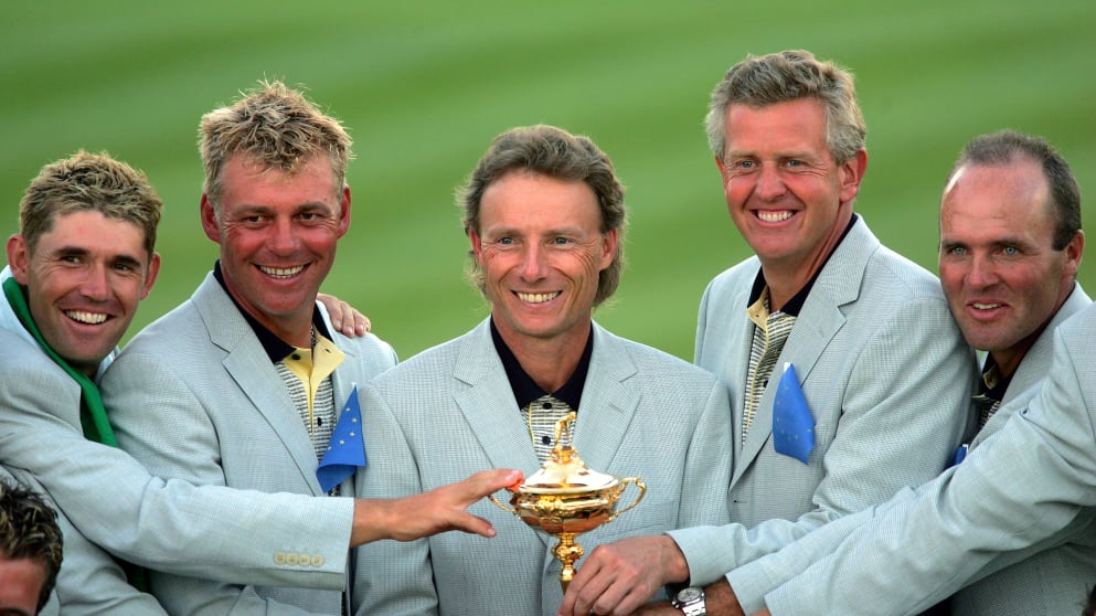 Bernhard Langer captained Europe in 2004