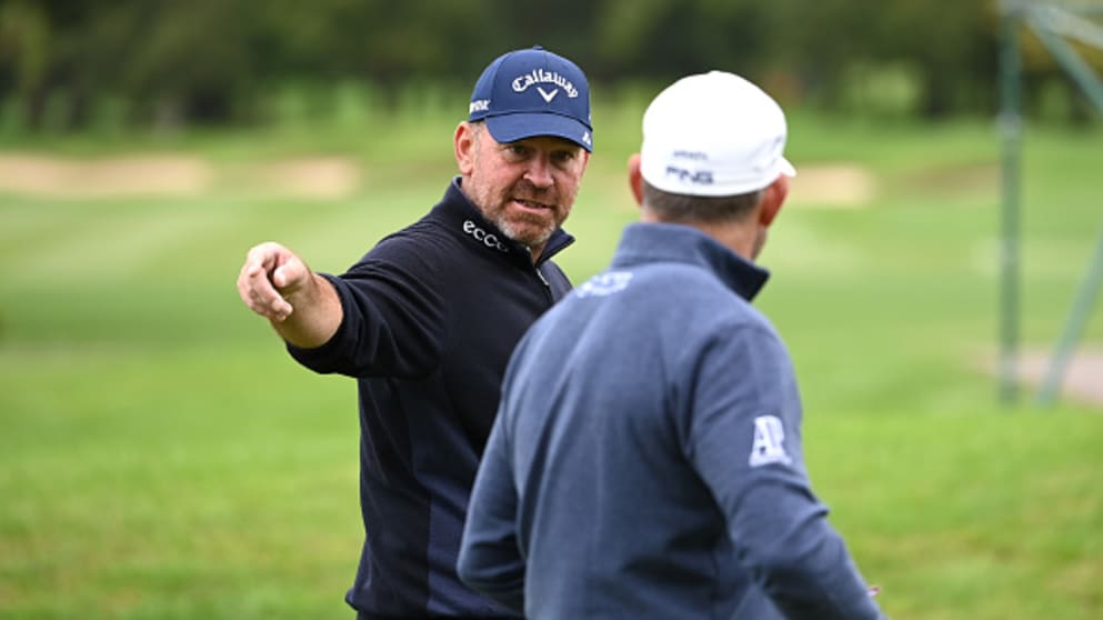 Thomas Bjørn and Lee Westwood
