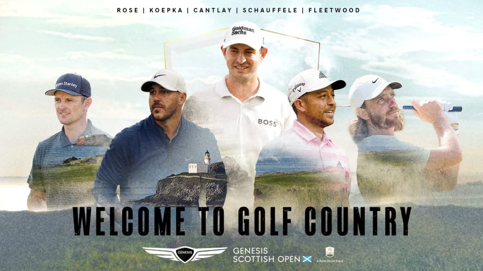 Cantlay Koepka Schauffele Rose Fleetwood GC 16x9