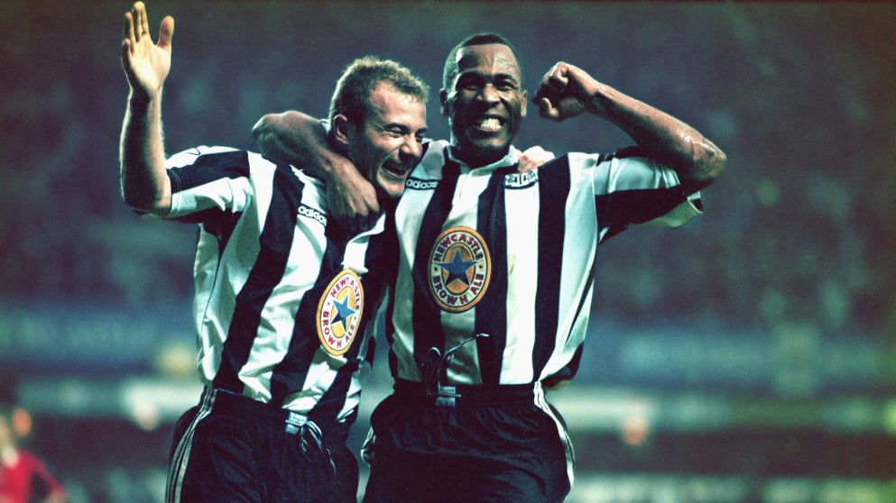 Alan Shearer and Les Ferdinand