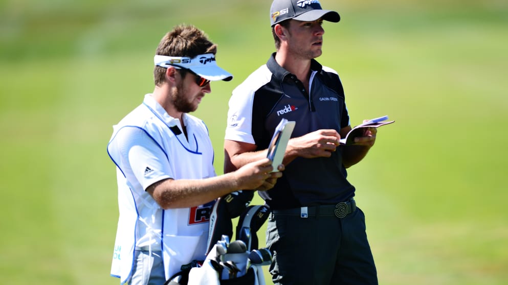 Laurie Canter during his second round in Prague