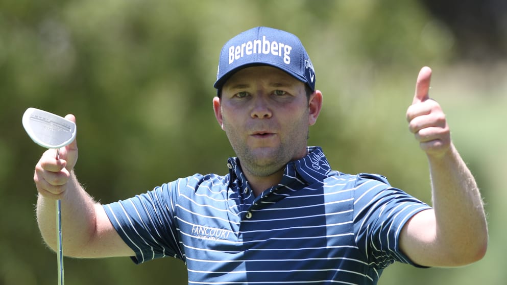 Branden Grace - looking relaxed ahead of the The BMW SA Open hosted by City of Ekurhuleni