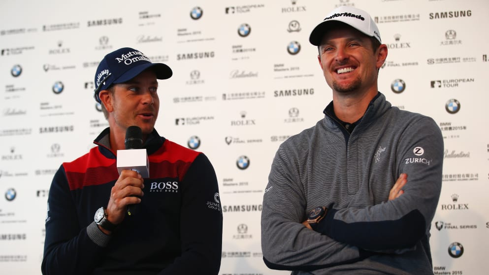 Henrik Stenson & Justin Rose 