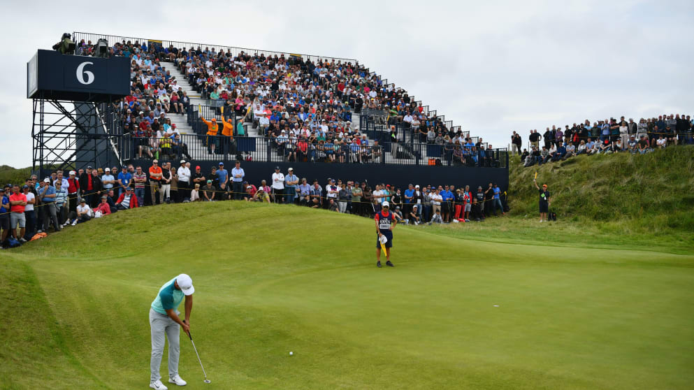 The sixth at Royal Birkdale
