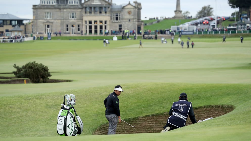 The 17th hole at St Andrews