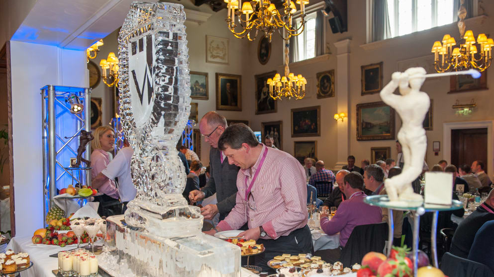 Hospitality at the BMW PGA Championship at the Wentworth Clubhouse