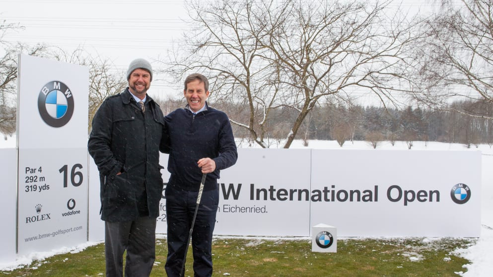 Paul Azinger and Keith Waters celebrate 25th anniversary of the BMW International Open