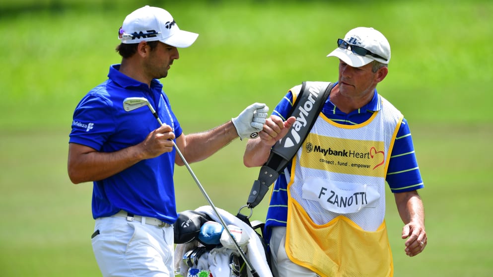 Fabrizio Zanotti during the final round of the Maybank Championship