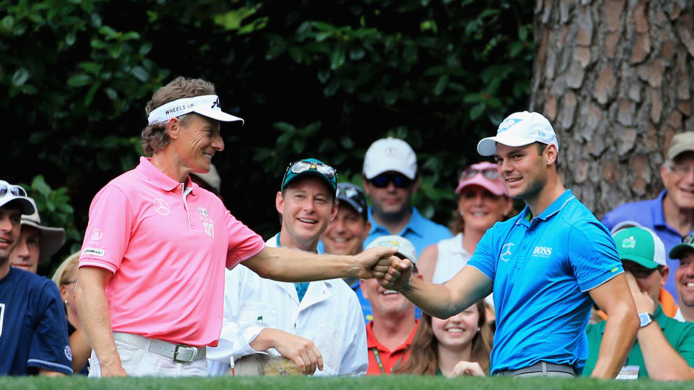 Bernhard Langer and Martin Kaymer 