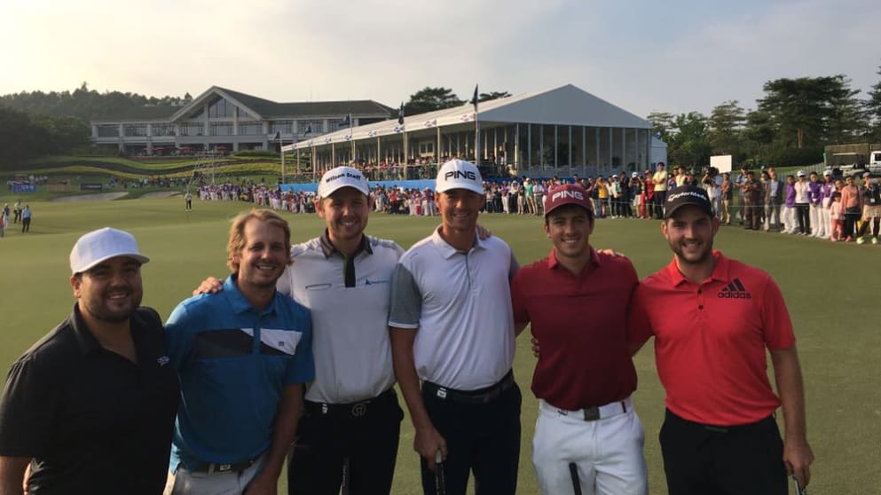 Joel Sjoholm, James Heath, Martin Ovesen, Victor Perez, Scott Fernandez and Bradley Neil 