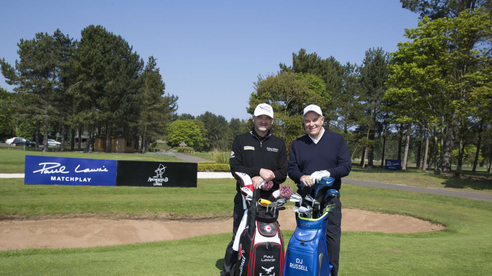Paul Lawrie and DJ Russell