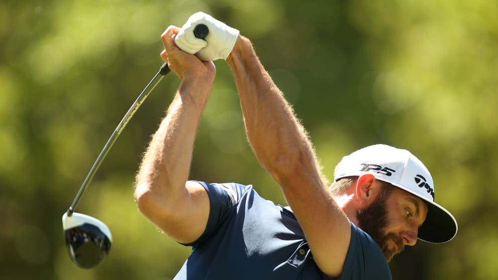 Dustin Johnson during the WGC-Dell Technologies Match Play