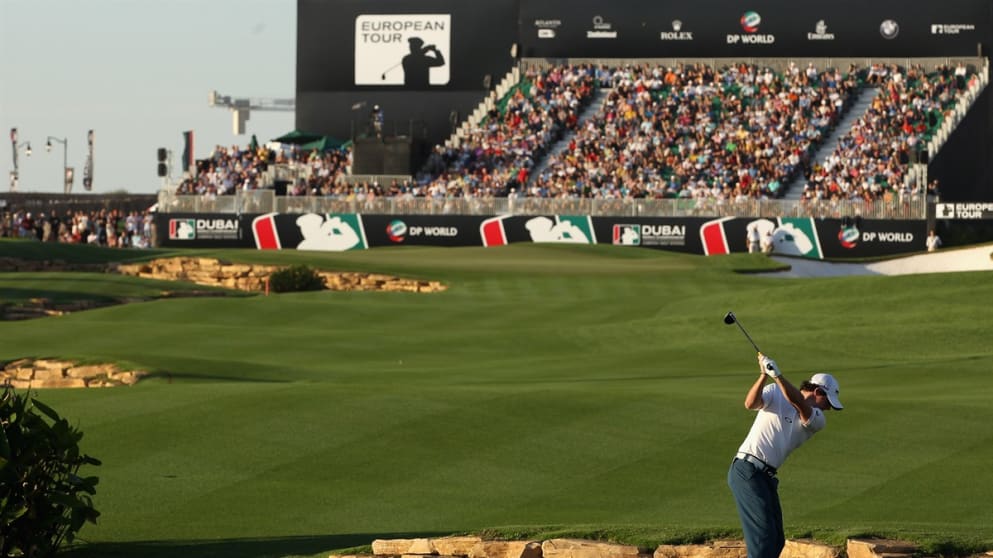 The world tunes in to Earth – around 850 million homes around the world will watch this week’s DP World Tour Championship