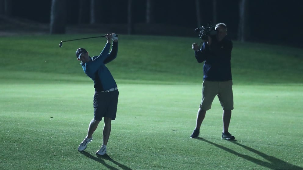 Fitzpatrick and cameraman