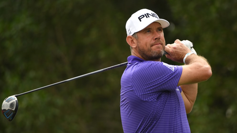 Lee Westwood at the Abu Dhabi HSBC Championship