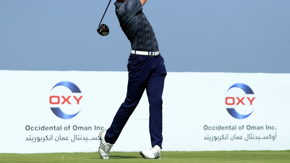 David Howell at the 2018 Oman Open
