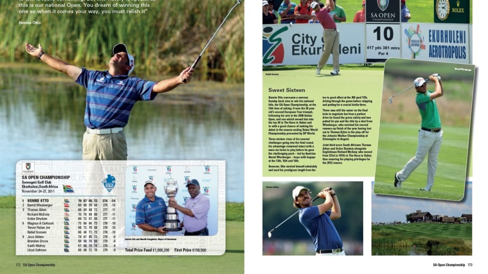 Hennie Otto picked up the biggest win of his career at the SA Open Championship