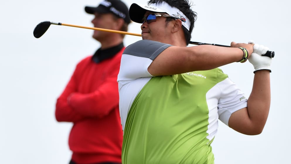 Kiradech Aphibarnrat and Robert Karlsson 