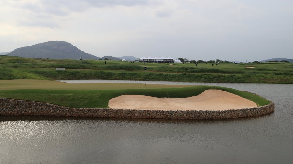 New range and par 3 course at Leopard Creek