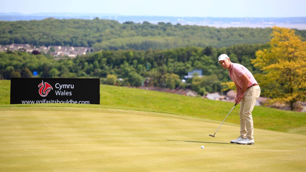 The Roman Road Course at Celtic Manor Resort - playing host to this year's SSE Enterprise Wales Senior Open