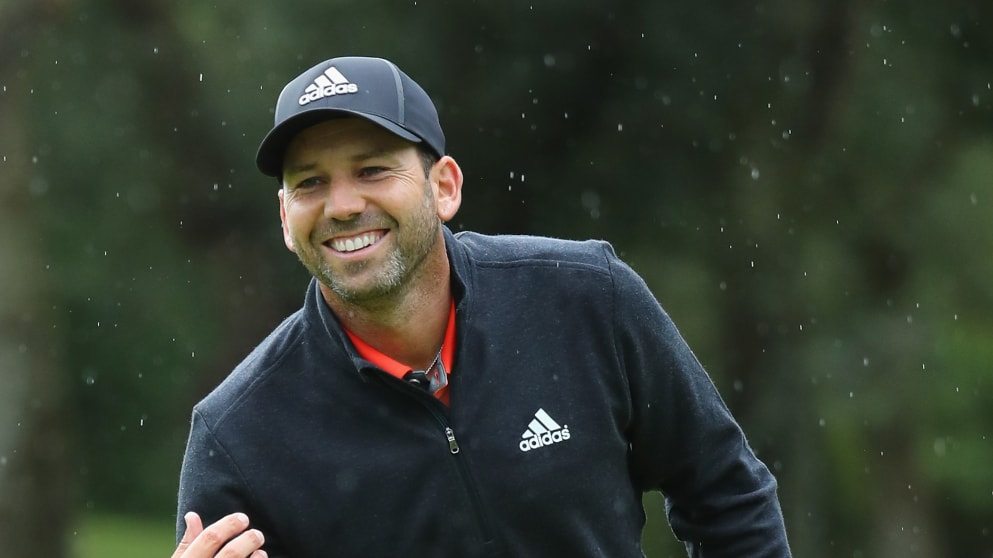 Sergio Garcia ahead of the Andalucia Valderrama Masters 
