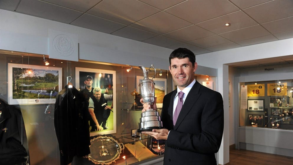 Padraig in the 'Harrington Room'