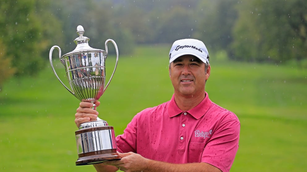 Clark Dennis, winner of the 2017 Senior Italian Open