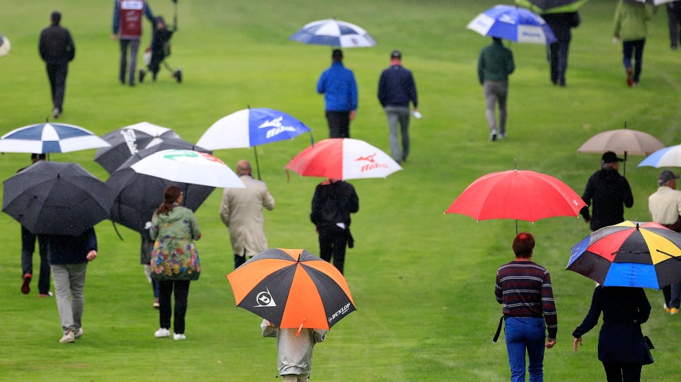 Crowds at the final round of the Senior Italian Open