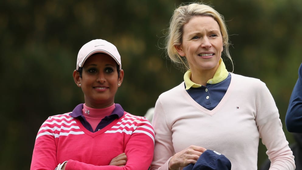 TV presenters Naga Munchetty (left) and Di Dougherty