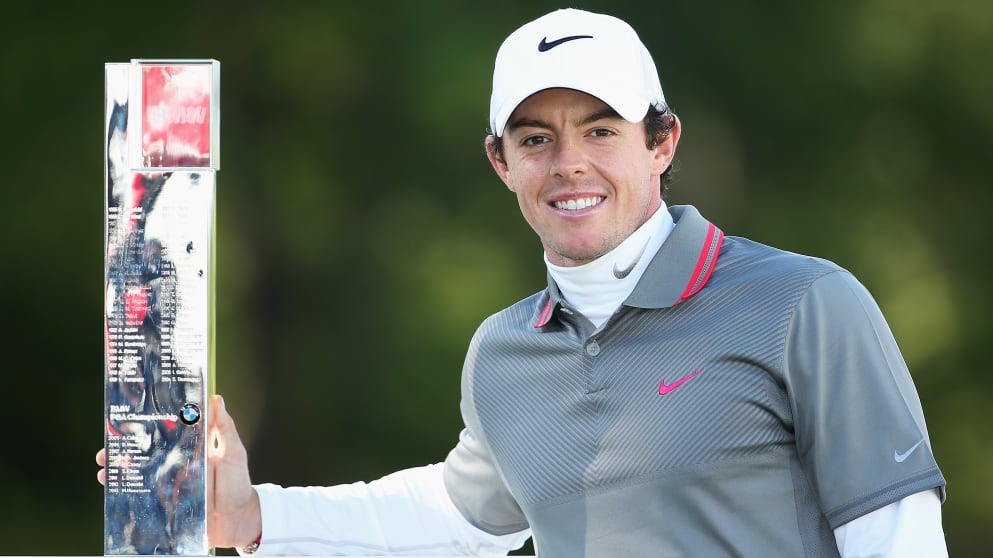 BMW PGA Champion Rory McIlroy