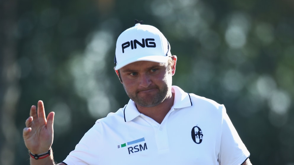 Andy Sullivan - finished in a tie for second place at the Omega Dubai Desert Classic