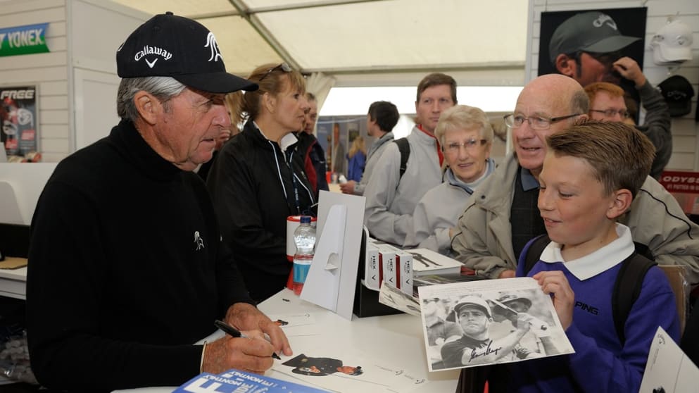 Gary Player at the London Golf Club