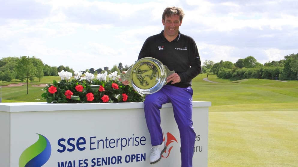 Paul Wesselingh - the SSE Wales Senior Open Champion