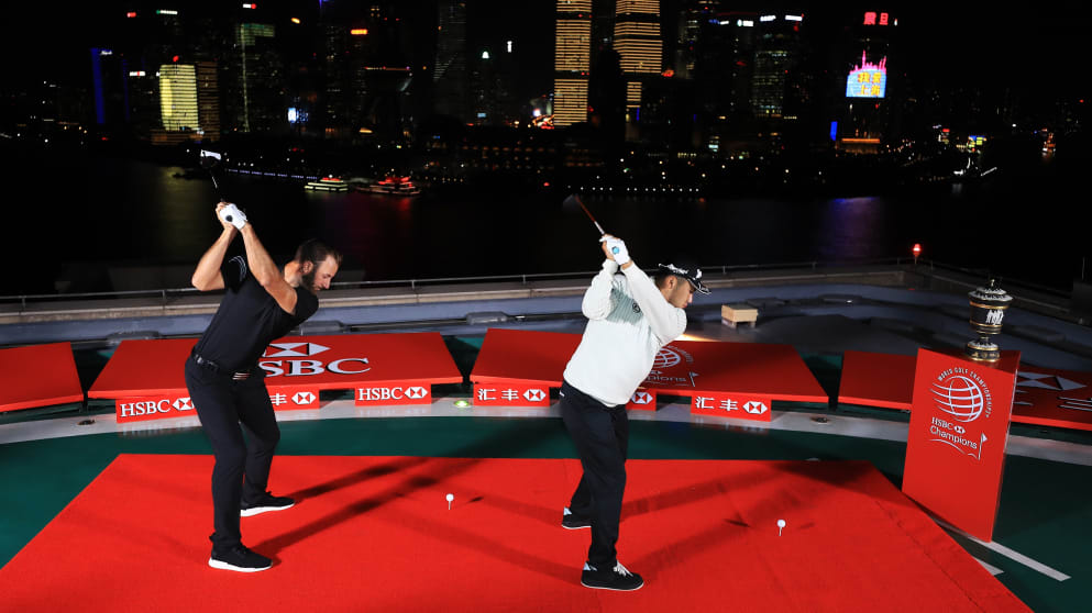 Dustin Johnson and Hideki Matsuyama