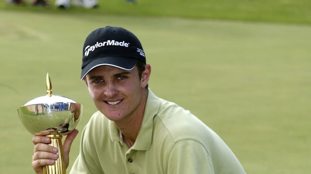 Justin Rose wins the 2002 Dunhill Championship