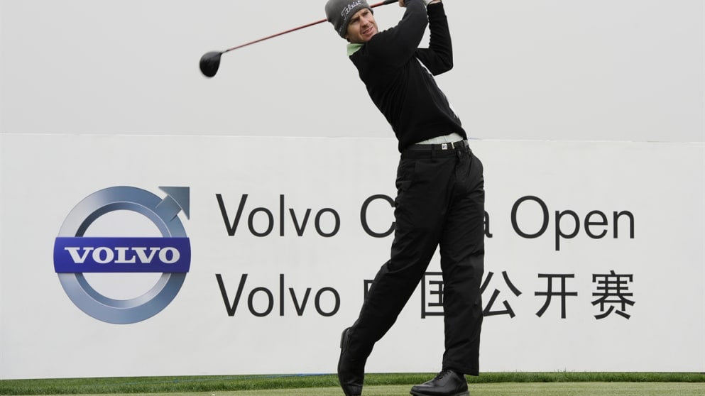 Scott Strange defends his Volvo China Open title this week (Richard Castka/Sportpix International)