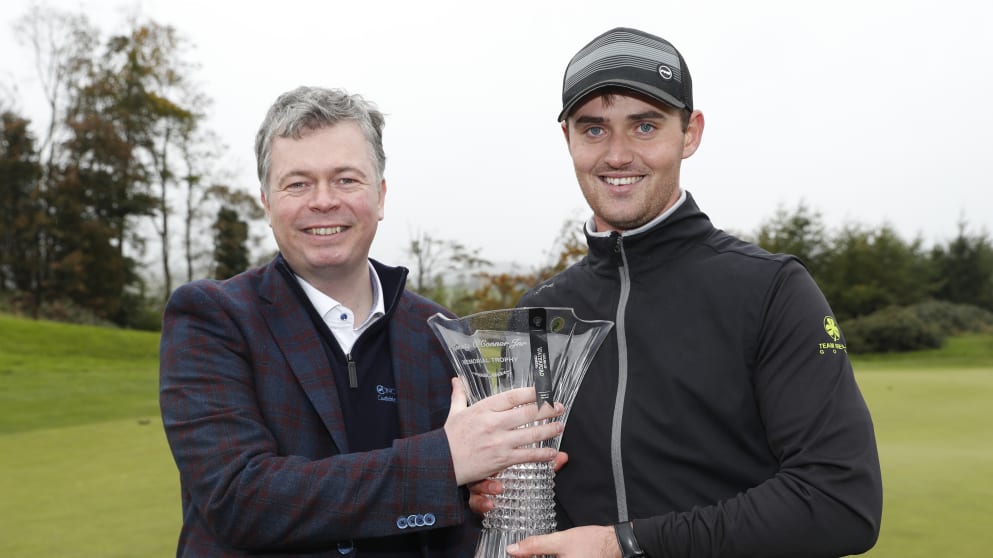 Connor O'Rourke wins the Christy O'Connor Jnr Memorial Trophy