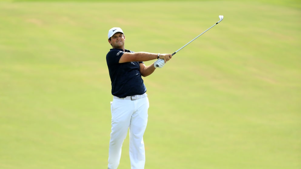 Patrick Reed during day two of the DP World Tour Championship