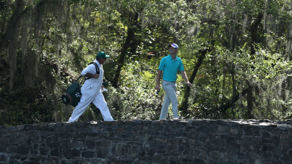 Justin Rose at 2018 Masters