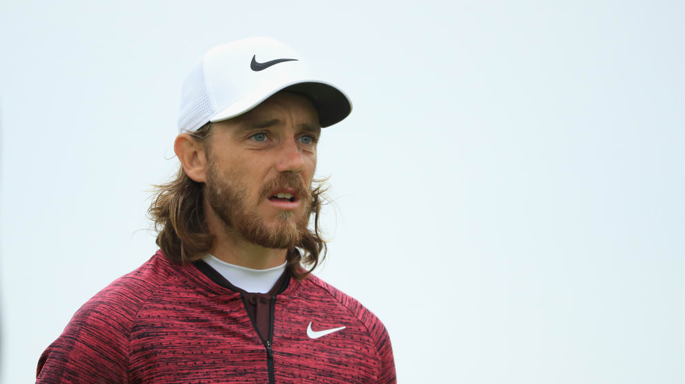Tommy Fleetwood on Friday at The Open