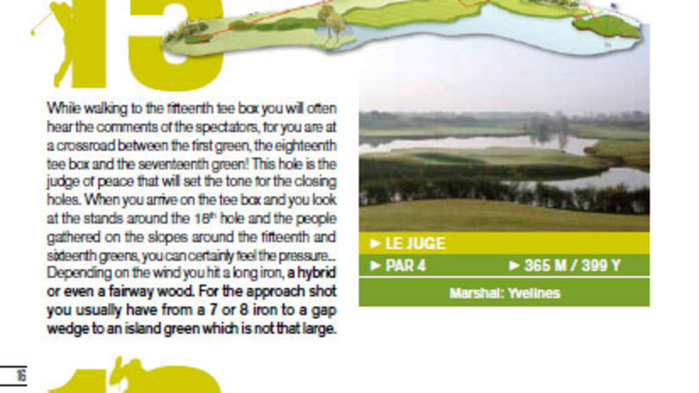 Le Golf National Hole 15-16