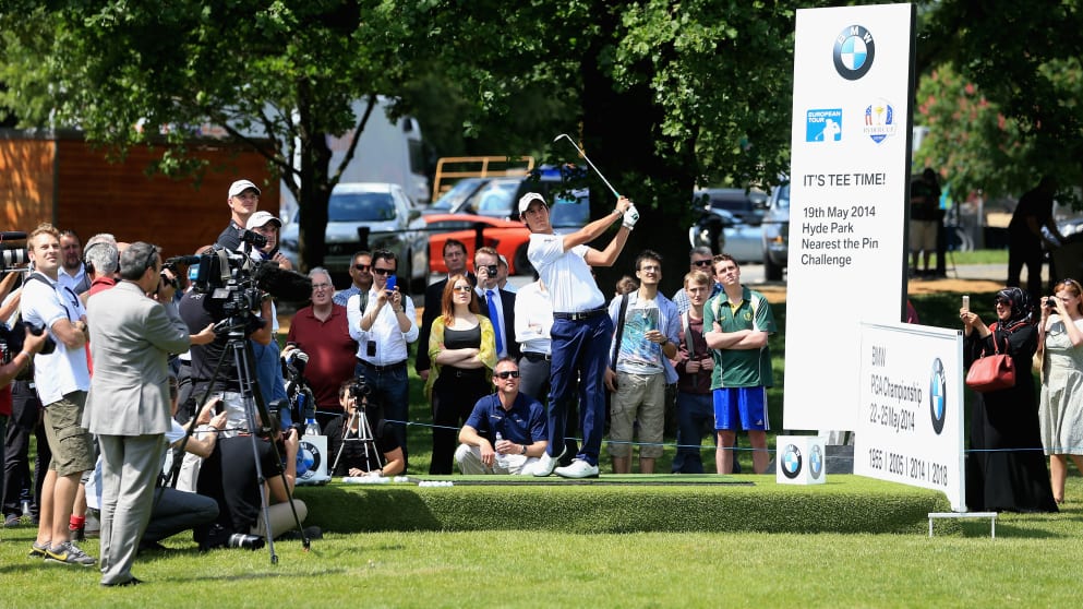 Matteo Manassero during the 