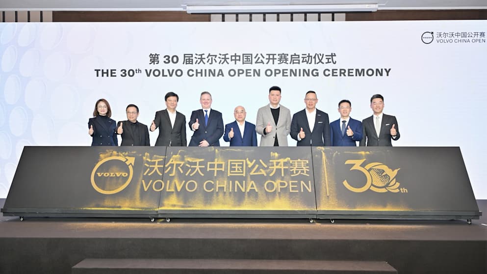 Volvo China Open press conference